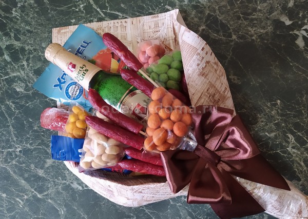 Шоколадница для будущего защитника