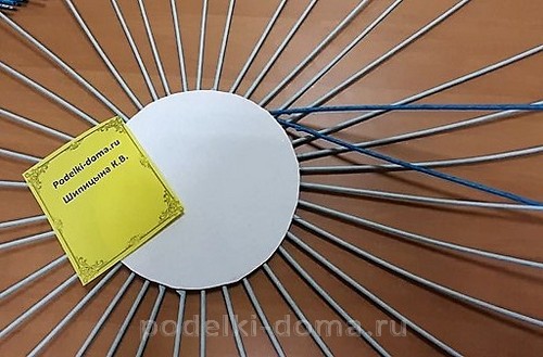 Новогодние поделки из бумажной лозы Новогодние поделки из бумажной лозы