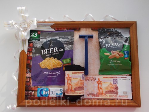 Шоколадница для будущего защитника