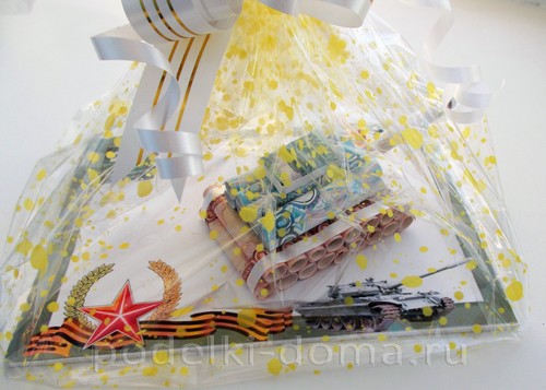 Шоколадница для будущего защитника