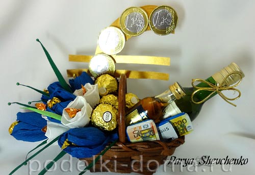 Шоколадница для будущего защитника