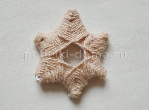 Новогоднее украшение «Месяц и звезды»