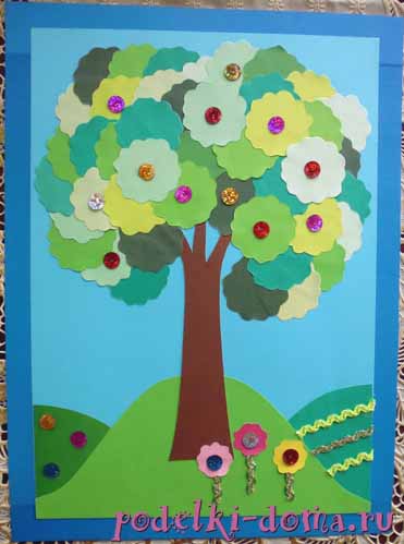 Летние поделки и аппликации