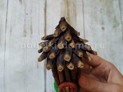 Домик и окошко — поделки из веточек