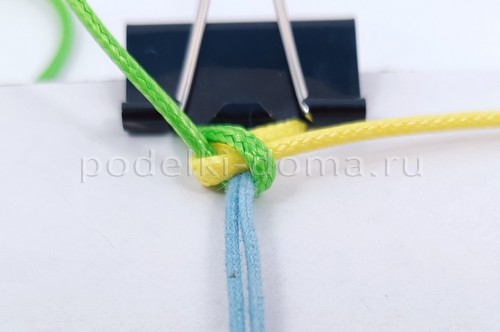 Как сплести браслеты из шнуров и нитей