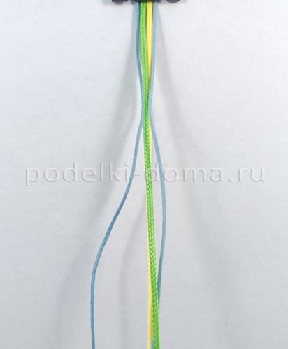 Как сплести браслеты из шнуров и нитей