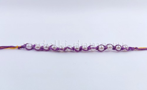 Как сплести браслеты из шнуров и нитей