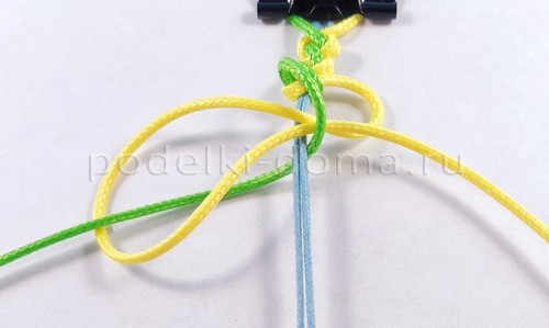 Как сплести браслеты из шнуров и нитей