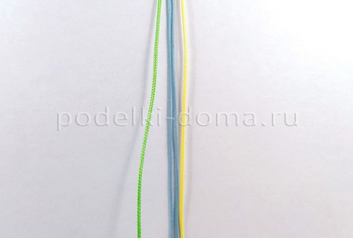 Как сплести браслеты из шнуров и нитей