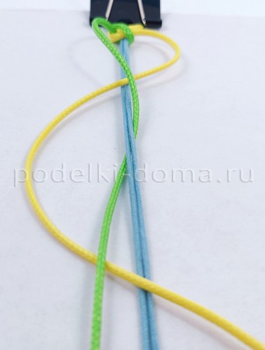 Как сплести браслеты из шнуров и нитей