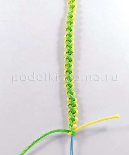 Как сплести браслеты из шнуров и нитей