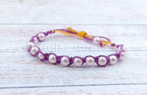 Как сплести браслеты из шнуров и нитей
