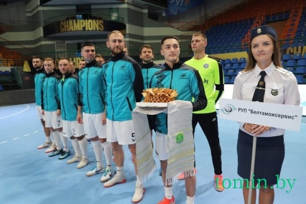 В Бресте открылся международный турнир таможенных служб по мини-футболу