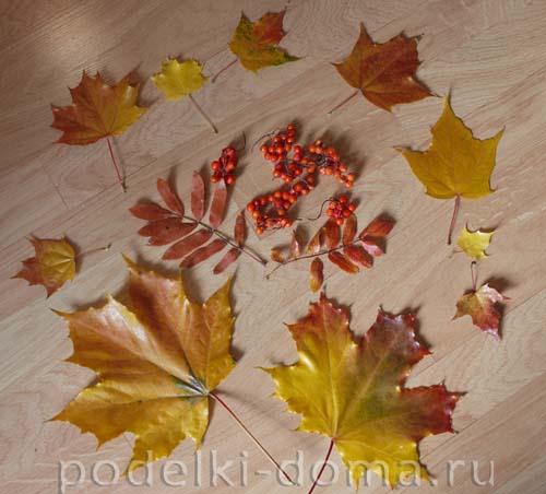 Кленовый лист из бумаги, оригами