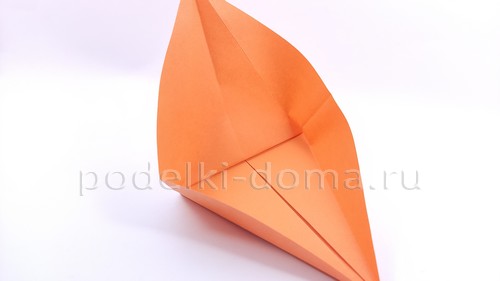 Кленовый лист из бумаги, оригами