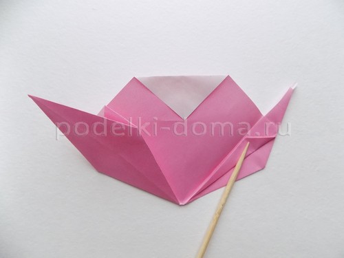 Зайчик из бумаги (оригами) Зайчик из бумаги (оригами)