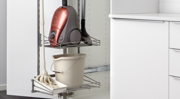 Где хранить швабру и ведро, чтобы они не мешали в квартире Где хранить швабру и ведро, чтобы они не мешали в квартире