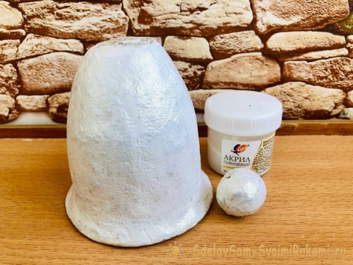 Как сделать елочная игрушку «Колокольчик» из бумаги Как сделать елочная игрушку «Колокольчик» из бумаги