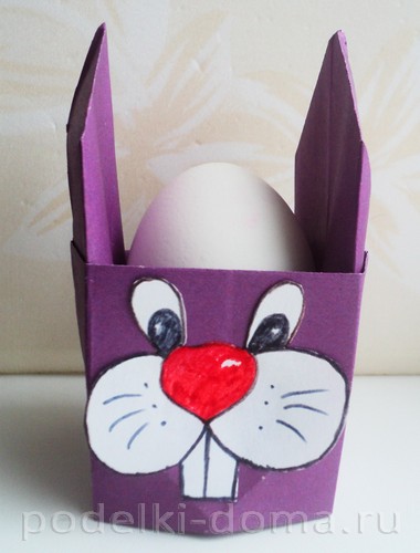 Пасхальный пакетик из картона Пасхальный пакетик из картона