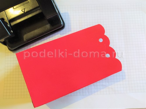 Пасхальный пакетик из картона Пасхальный пакетик из картона