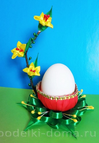 Пасхальный пакетик из картона Пасхальный пакетик из картона