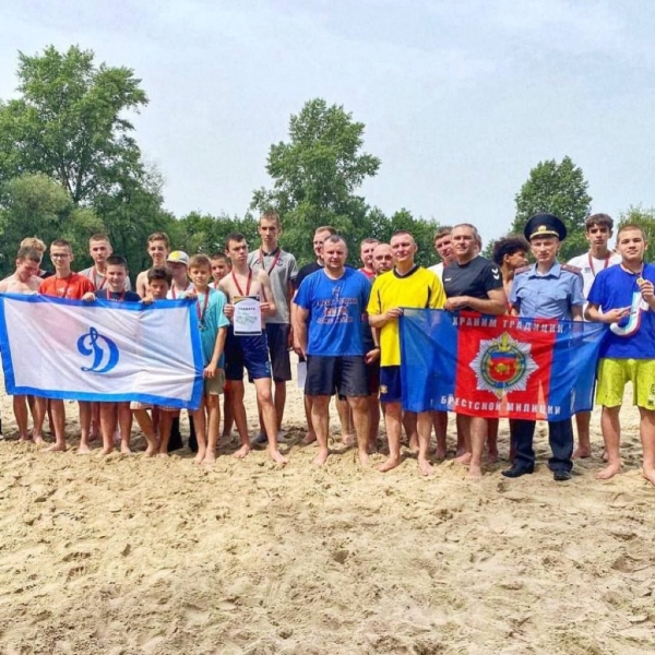 В Бресте состоялся турнир по пляжному футболу, для подростков состоящих на различного вида учетах